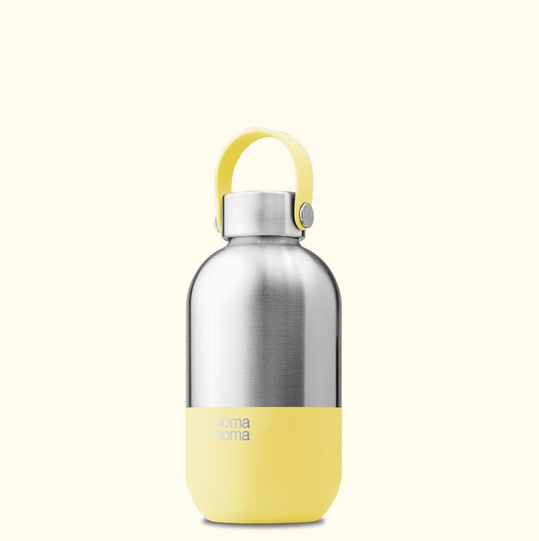Edelstahl isolierte Trinkflasche von Noma noma, 500 ml, für drinnen und draußen, mit Schraubverschluss und mattem Finish