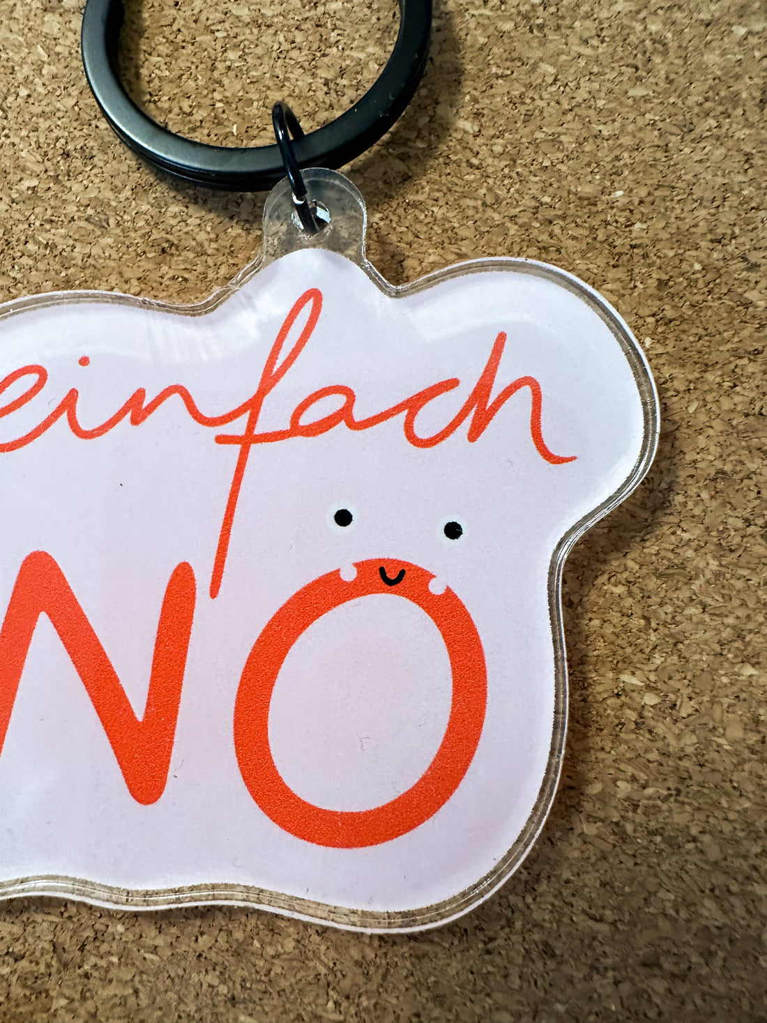 „Einfach NÖ“ Schlüsselanhänger aus Acryl | Studio Sonna