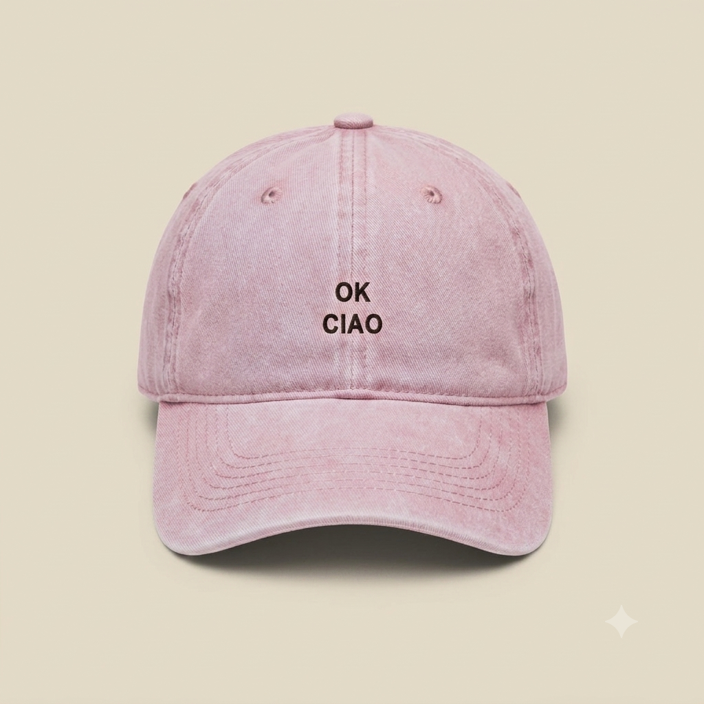 Cap "OK CIAO" I Bazaar Noir