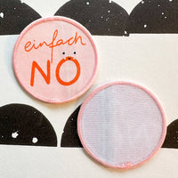 Bügelpatch, Aufnäher „einfach NÖ“ | Studio Sonna