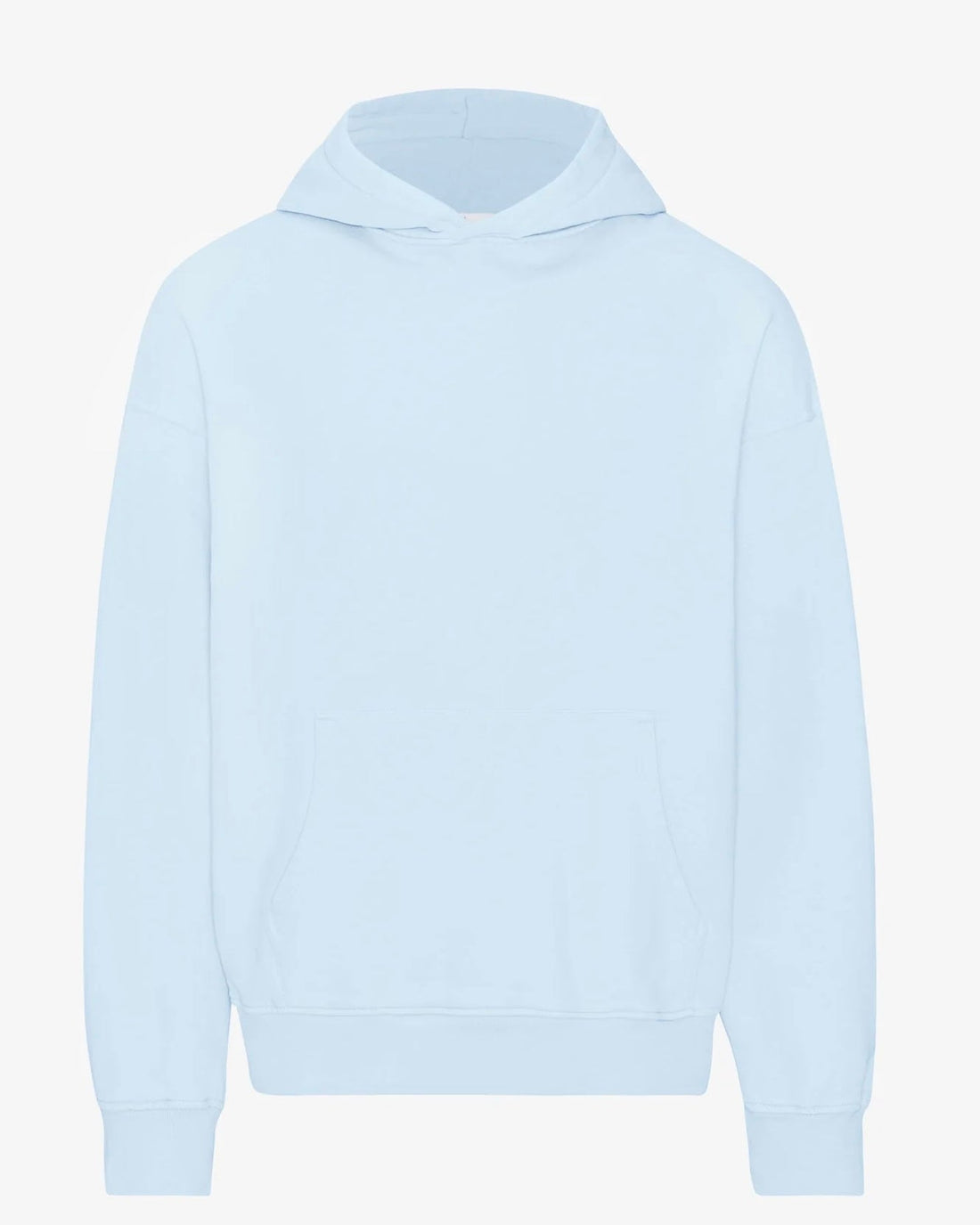 Großer, bunter Kapuzenpulli von Colorful Standard aus Bio-Baumwolle, weiche Oberfläche und lockere Passform, frontale Kapuze.