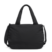 Got Bag Cloud-Horizon-Tote-Bag in Black – wattierte Tote Bag mit zwei gepolsterten Henkeln und Schultergurt