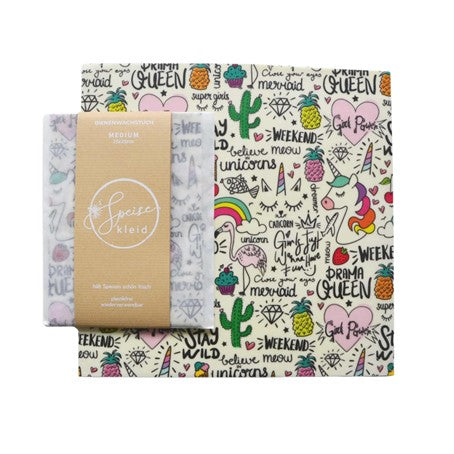 Bienenwachstuch medium, Speisekleid