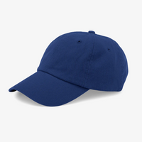 Blaue Kappe aus Bio-Baumwolle von Colorful Standard, modisches Accessoire mit farbenfrohem Design.