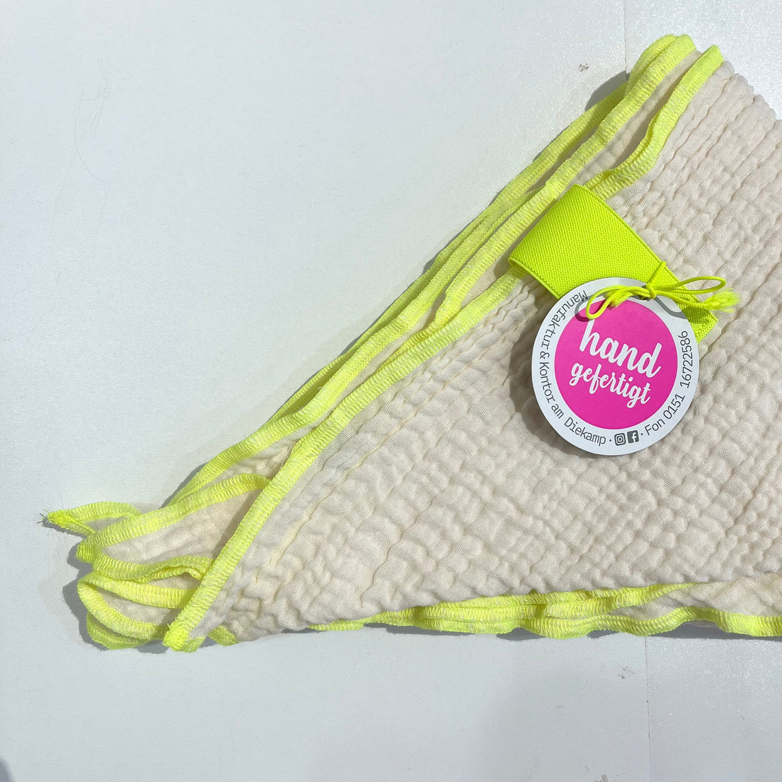 Musselin - Tuch Dreieck, Manufaktur & Kontor