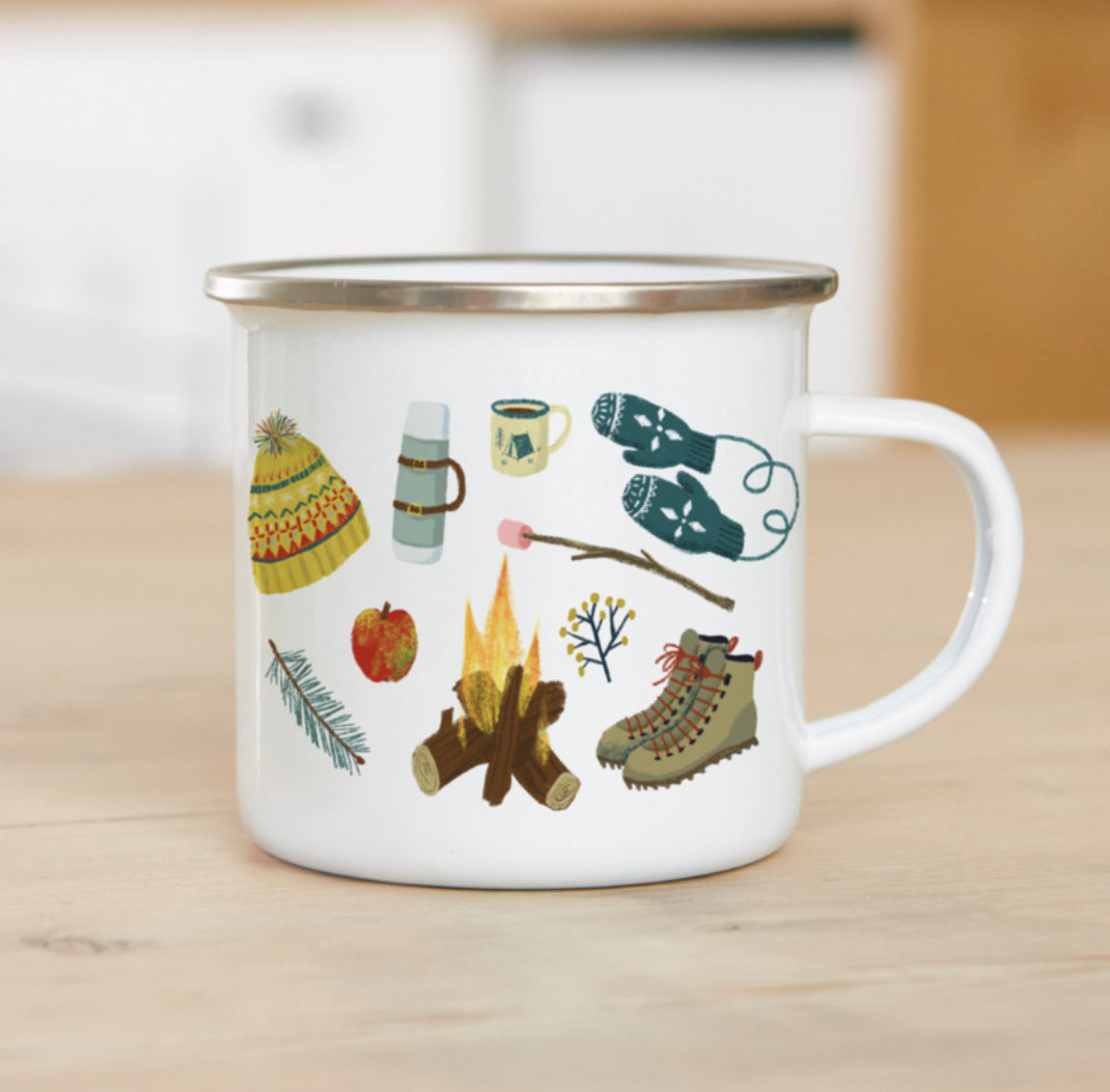 Emaille Tassen, Illuster