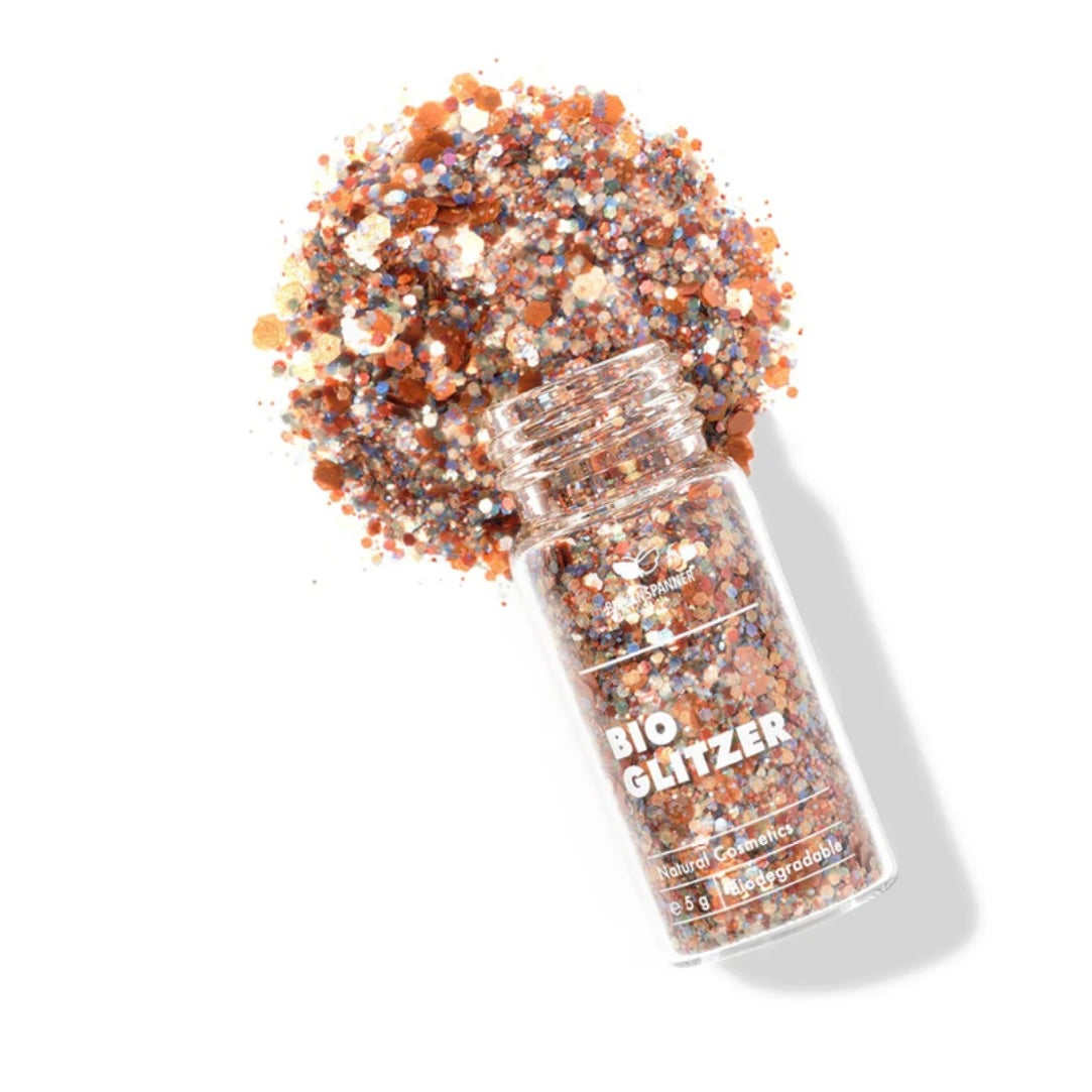Glitzer Bio 5g von Birkenspanner, Beauty & Pflege, mit funkelnden Glitzerelementen für kreative Make-up- und Pflegeanwendungen