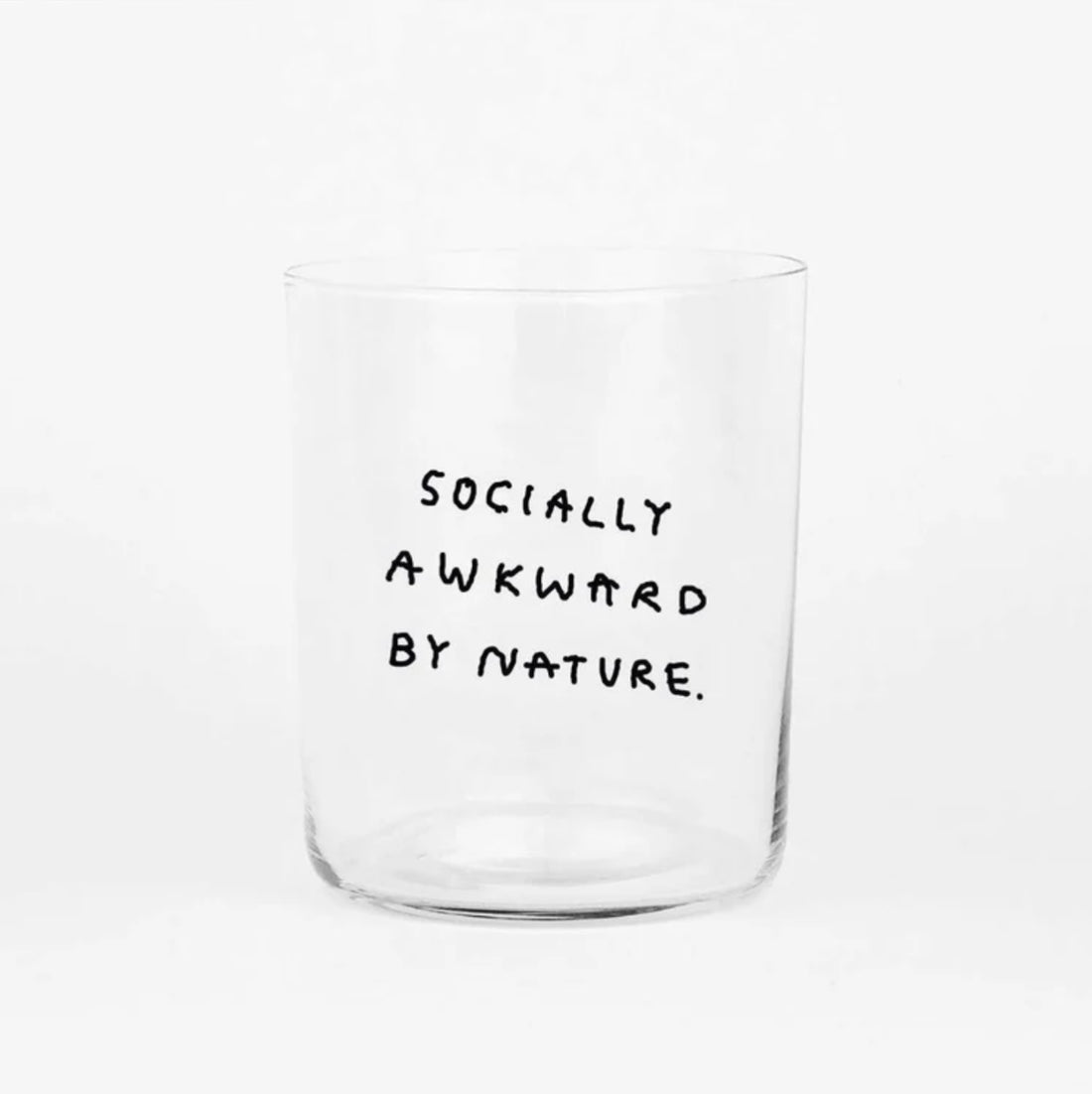 Glas mit Spruch 500ml | yahya studio