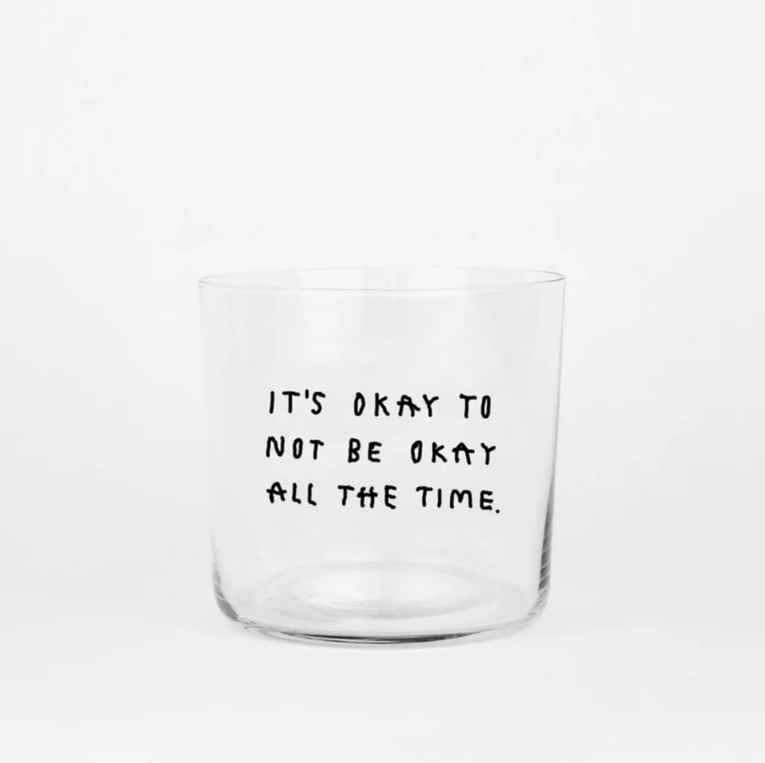 Glas mit Spruch 350ml | yahya studio