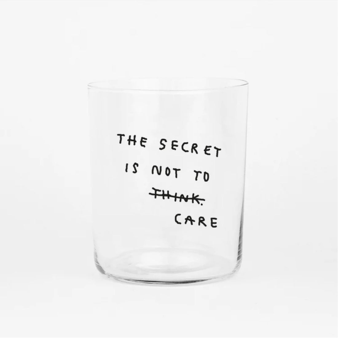 Glas mit Spruch 500ml | yahya studio