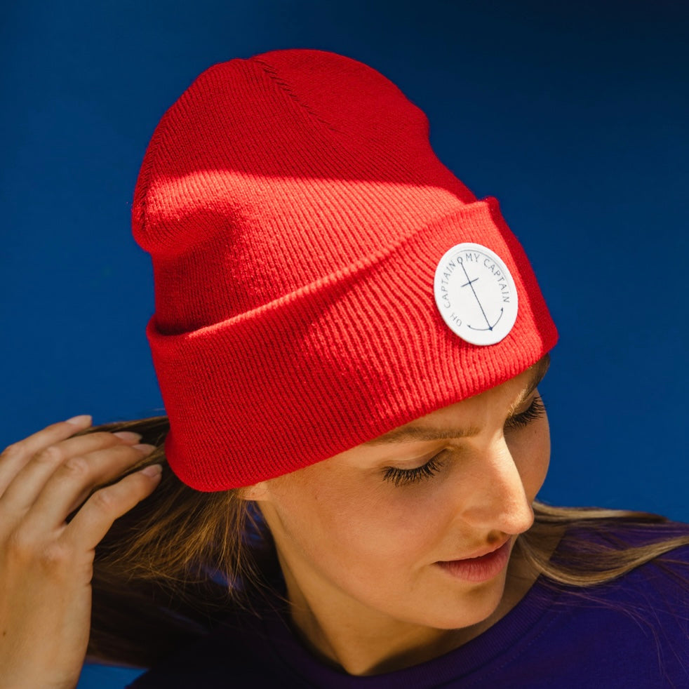 Beanie „Oh Captain my Captain“, Femme de Marin