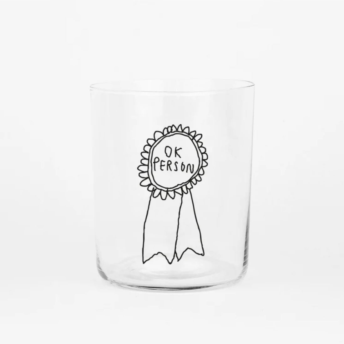 Glas mit Spruch 500ml | yahya studio