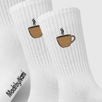 Bunte Socken mit Motiv von Made by Nami in Größe 35-40, aus weicher Bekleidung für bequemen Tragekomfort.