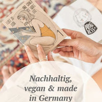 Veganer Adventskalender Edition 2 von Donaustern Mit Herz&Hand mit 24 Türchen und nachhaltigem Design, gefüllt mit veganen Überraschungen