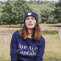 Beanie „Oh Captain my Captain“, Femme de Marin