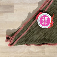 Musselin - Tuch Dreieck, Manufaktur & Kontor