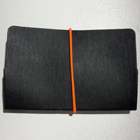 INTO Geldbeutel M schwarz neonorange - paper wallets