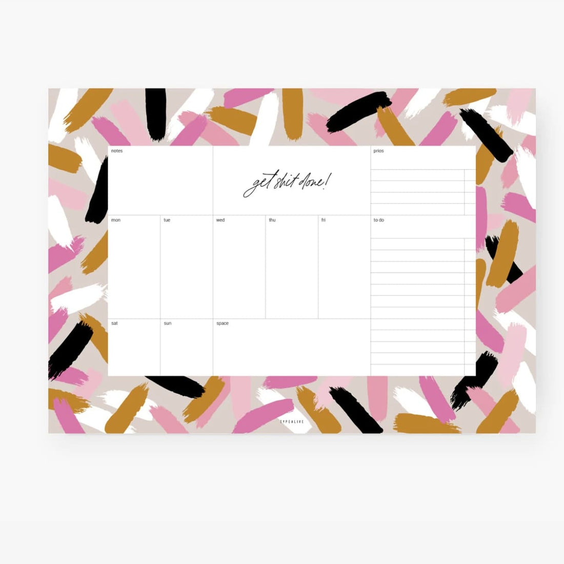 Wochenplaner A4, typealive