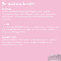 3in1 Dusch-Fluff "Rosengarten", Puremetics