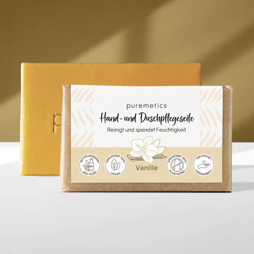 Hand- und Duschpflegeseife, Puremetics