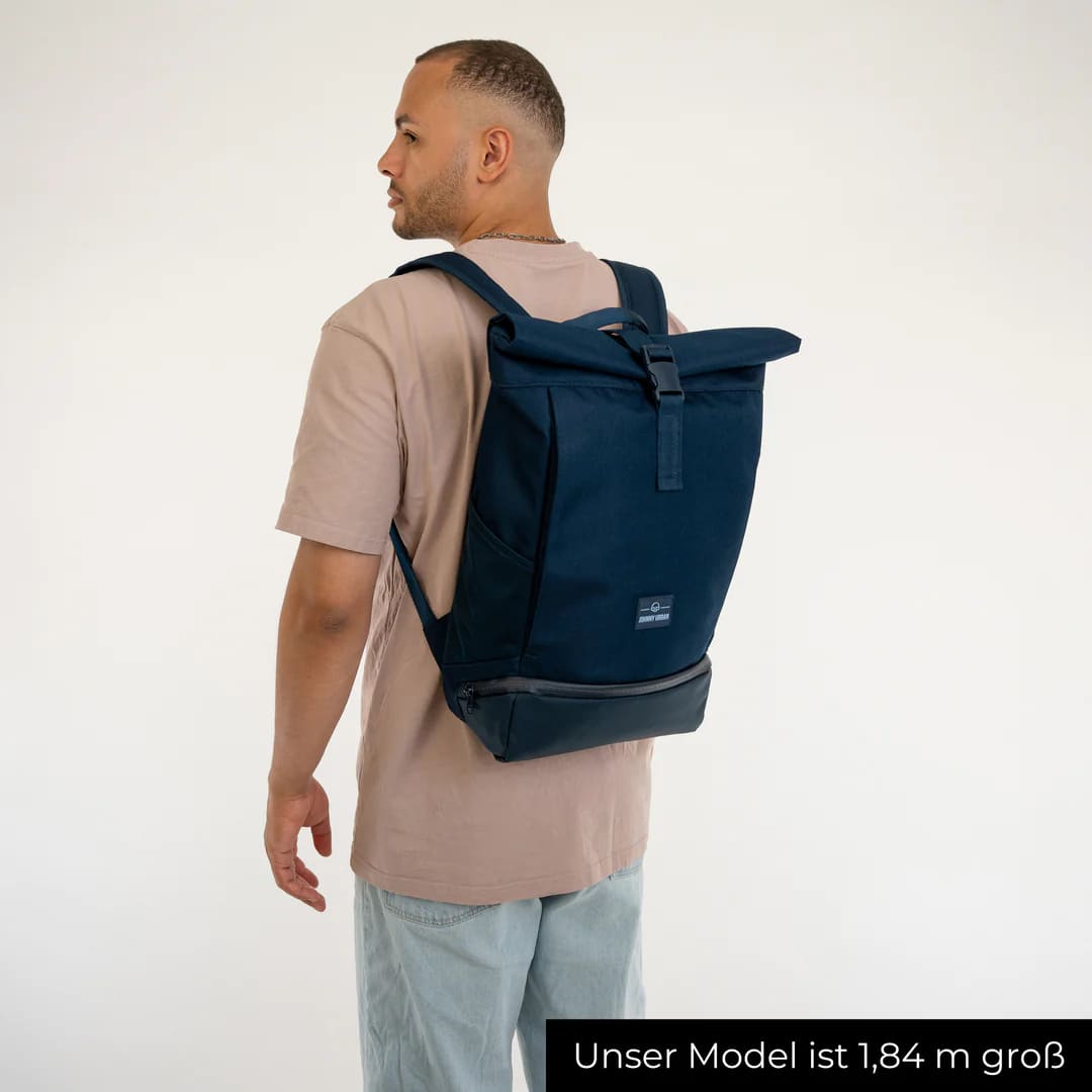 Rucksack „Allen“ Medium dunkelblau, Johnny Urban