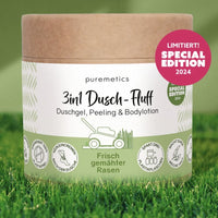 3in1 Dusch-Fluff "frisch gemähter Rasen", Puremetics