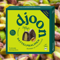 Dattelpralinen „ Bomba di pistacchio“, djoon