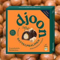 Dattelpralinen „ Macadamia Mania“, djoon