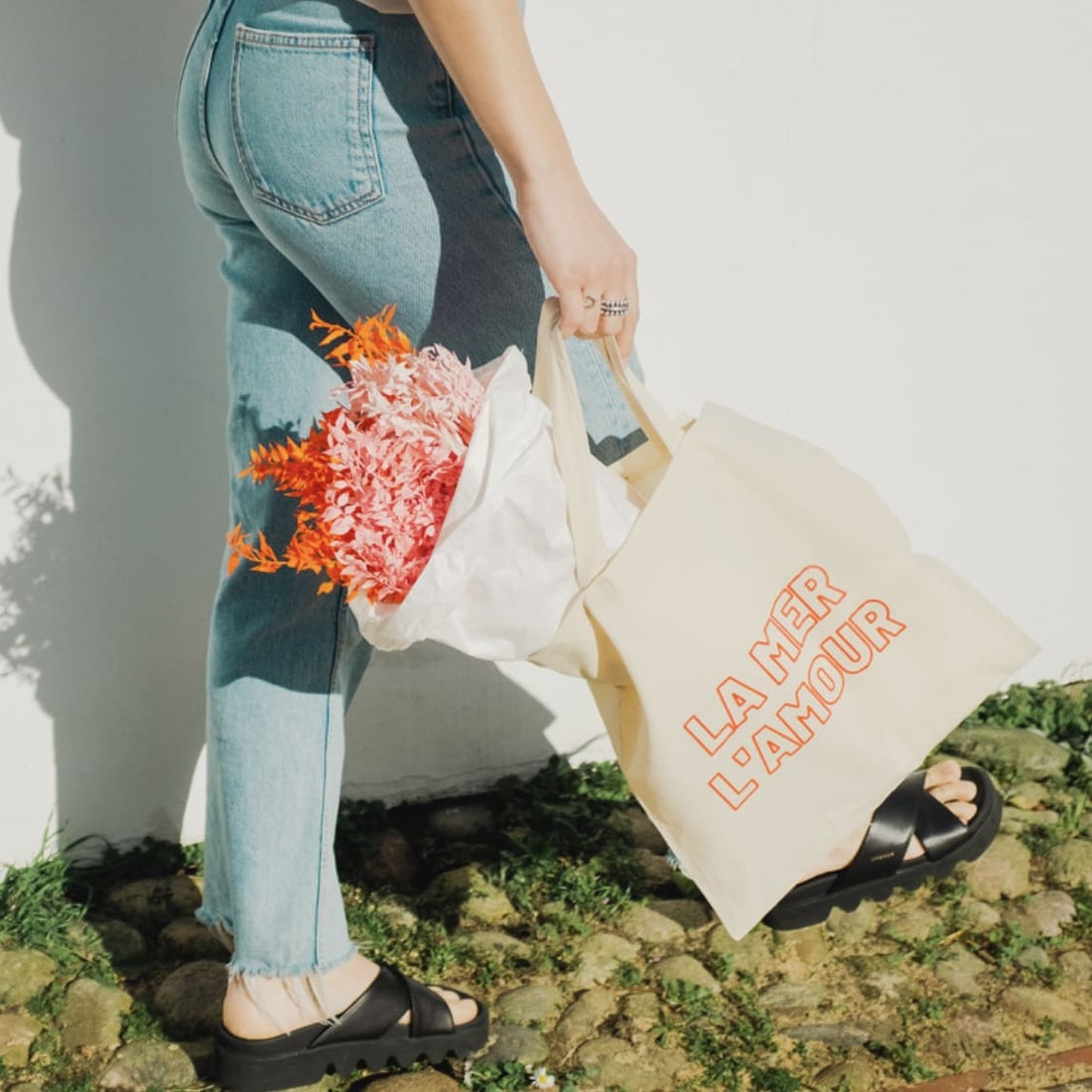 Jutebeutel mit Aufdruck, Femme de Marin