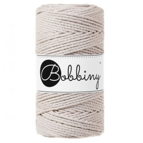 Makramee Garn 3MM 100M (330g), Bobbiny