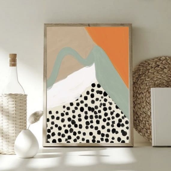 Poster A3 - „boho crazy life“ | hej Ibiza by Ute Arnold