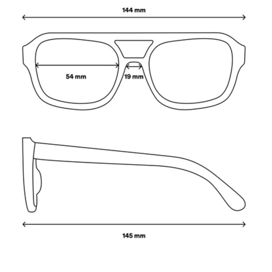 Sonnenbrille Re-Shades NO.03, Got Bag