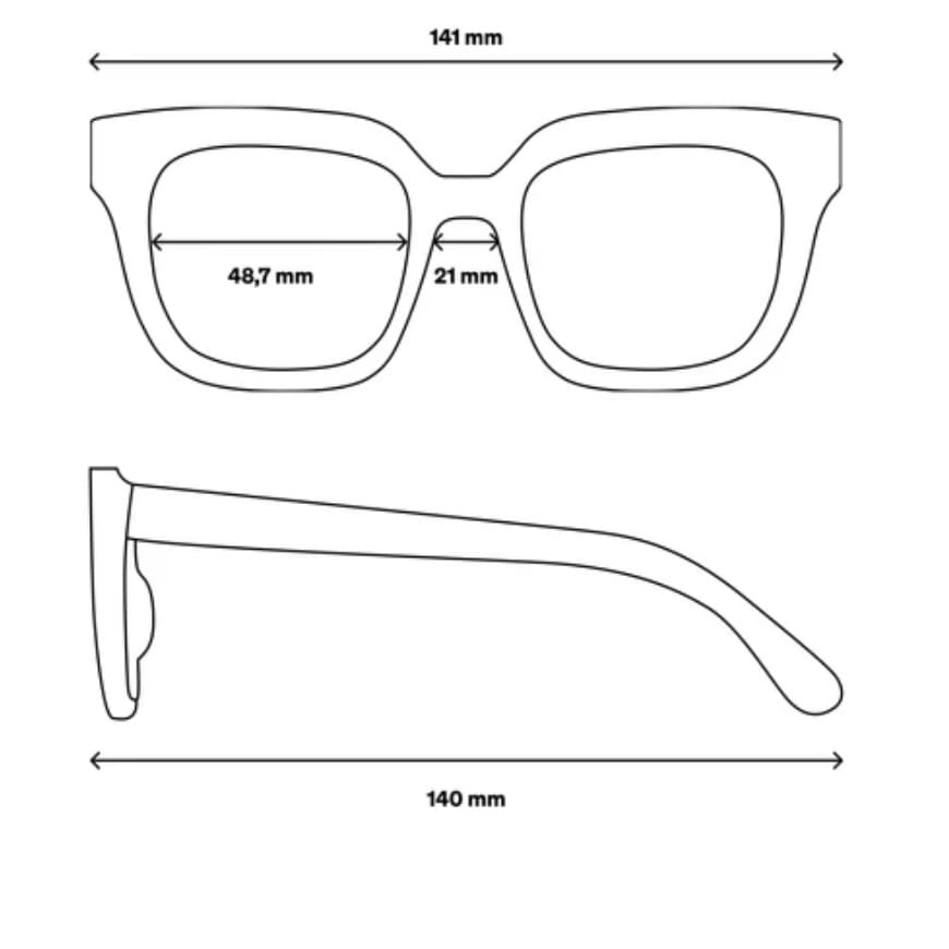 Sonnenbrille Re-Shades NO.06, Got Bag