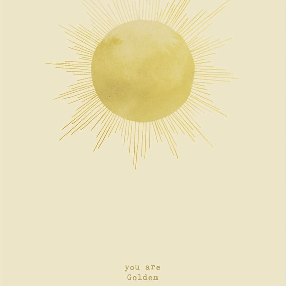 Poster A4 - Anna Cosma ‚,you are golden‘‘