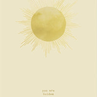 Poster A4 - Anna Cosma ‚,you are golden‘‘