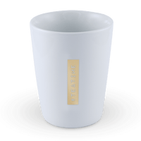 Keramik Becher Labelwriter gold, Goldscherben