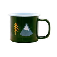 Kleine Emailletasse Becher Kinder | Roadtyping