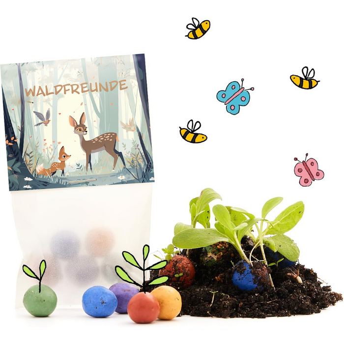 5er Blumenmurmeln Kinder, Die Stadtgärtner