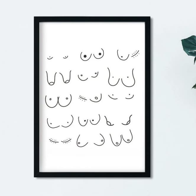 Poster - Frau Mars Studio ‚,Boobs‘‘