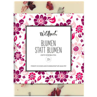 Tafel Schokolade weiß, 70g, Wildbach