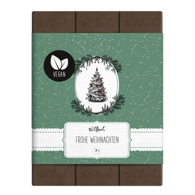 Tafel Schokolade vegan, 70g, Wildbach