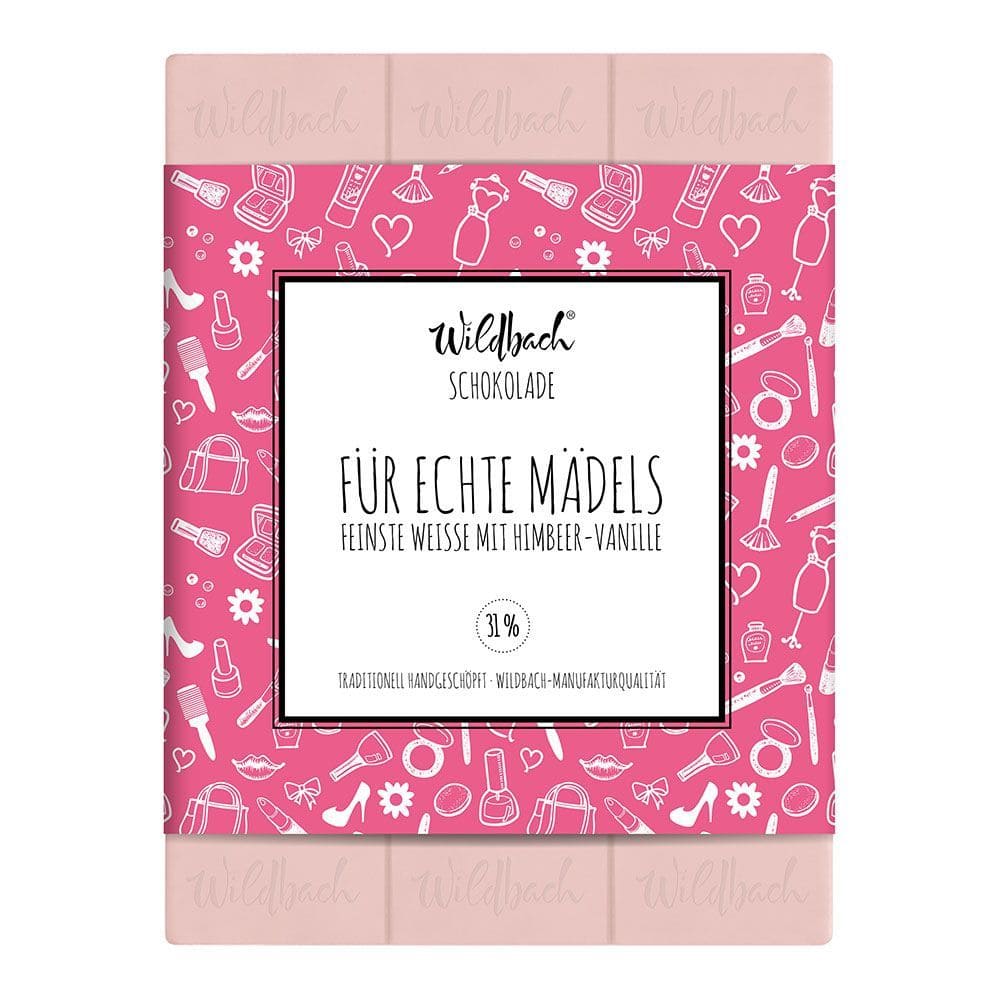 Tafel Schokolade weiß, 70g, Wildbach