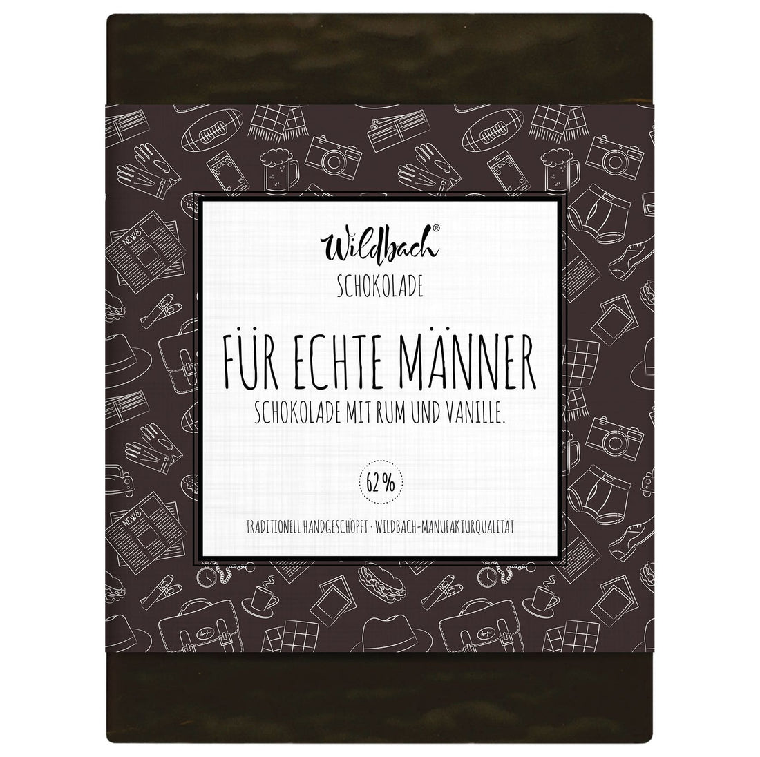 Tafel Schokolade Zartbitter, 70g, Wildbach