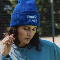 Beanie „femme rebelle“, Femme de Marin