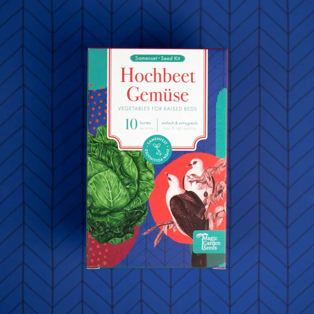 Saatgut Samenset ,,Hochbeet Gemüse’‘ - Magic Garden Seeds