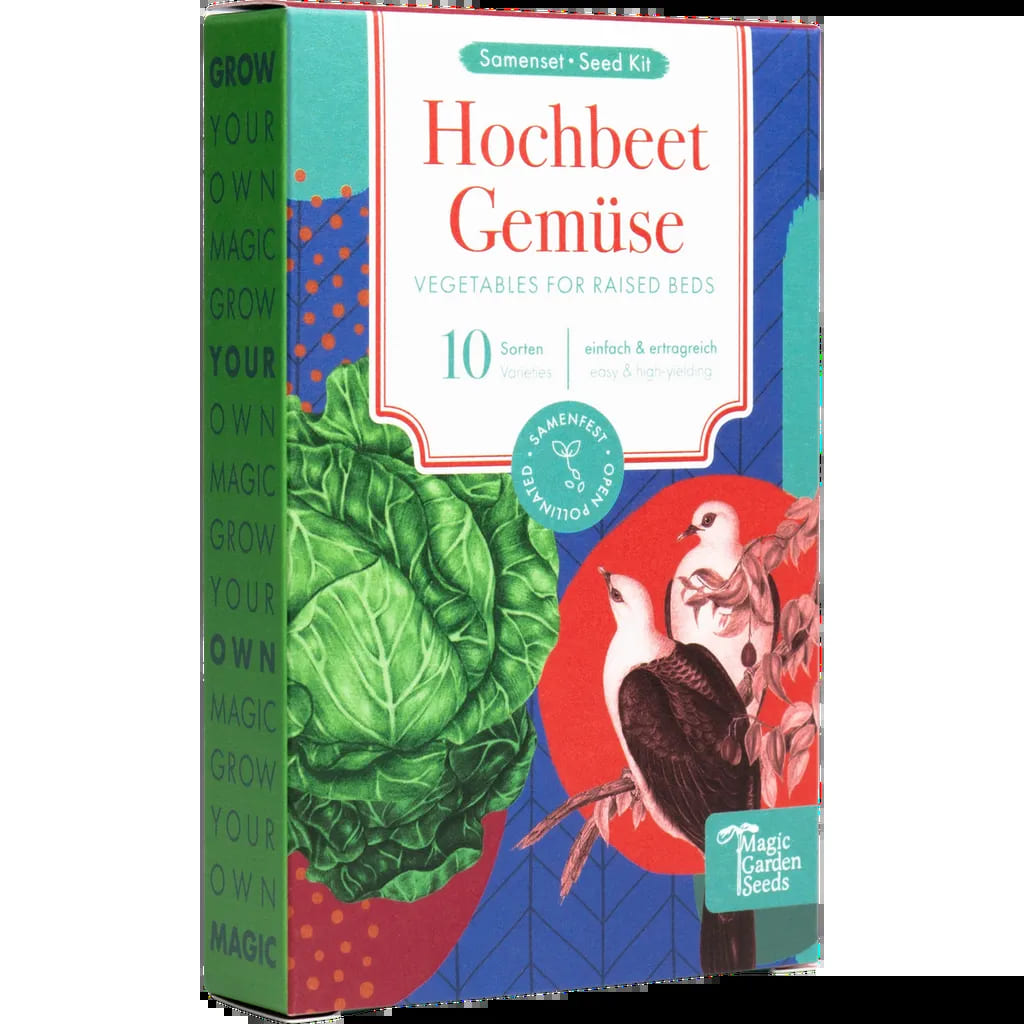 Saatgut Samenset ,,Hochbeet Gemüse’‘ - Magic Garden Seeds