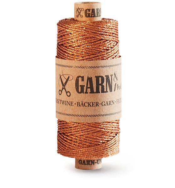 Bäcker-Garn Kupfer 1mm (16g), Garn&mehr