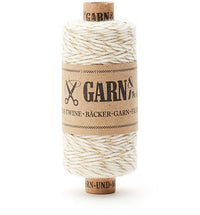 Bäcker-Garn gold-naturweiß 1mm (16g), Garn&mehr