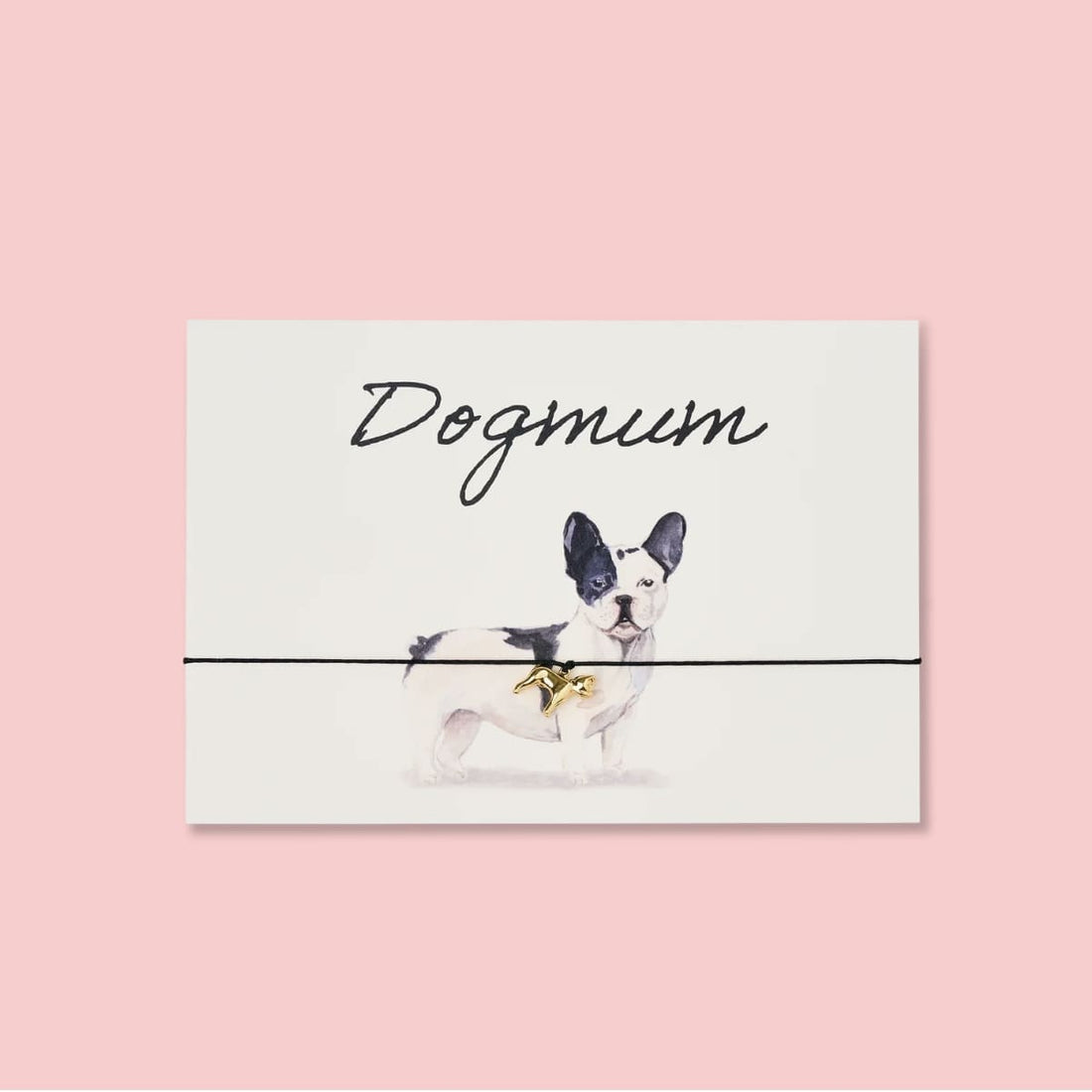 Armband-Karte „dogmum“, by Vivi