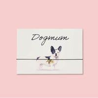 Armband-Karte „dogmum“, by Vivi